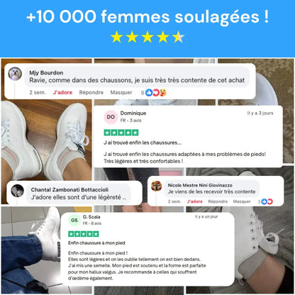 Baskets Orthopédiques Unisexe – Confort, Amorti & Semelle Respirante Antidérapante
