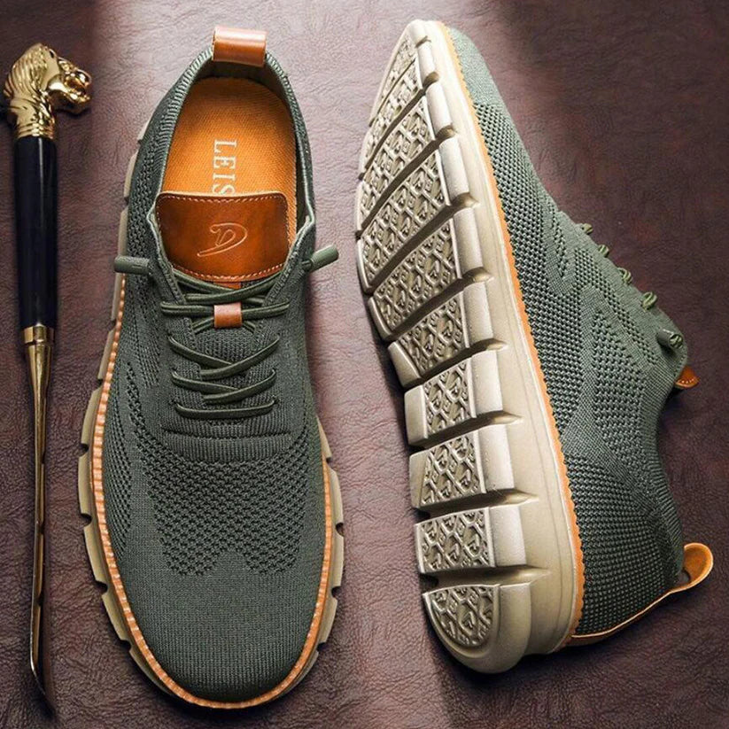 Chaussures Orthopédiques Homme – Confort, Respirantes & Amorti pour Marche Quotidienne