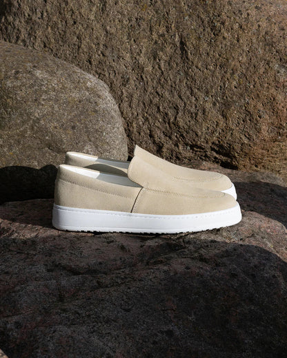 Mocassins Slip-On en Suède pour Homme – Élégance discrète et confort au quotidien