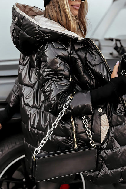 Manteau D’Hiver Élégant Femme