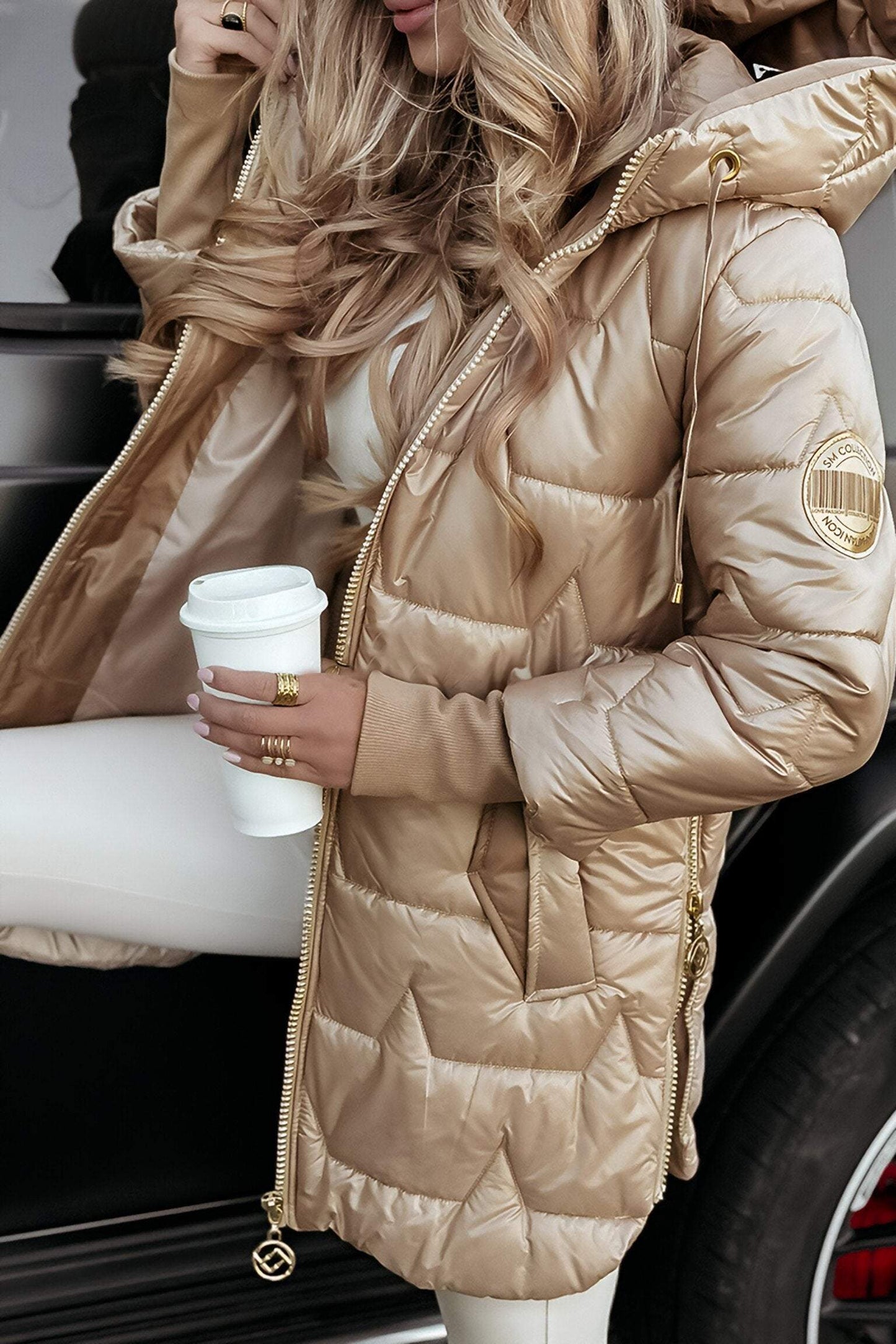 Manteau D’Hiver Élégant Femme