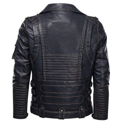 Veste en cuir de buffle pour homme – robuste, élégante et durable