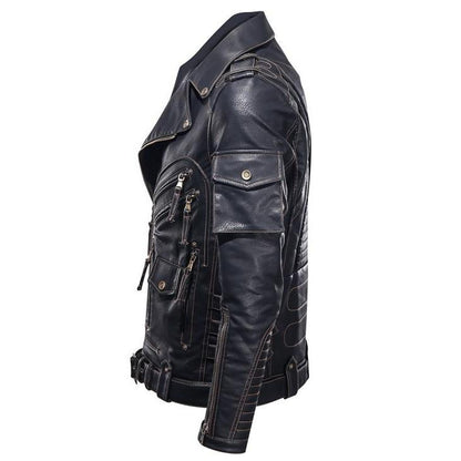Veste en cuir de buffle pour homme – robuste, élégante et durable
