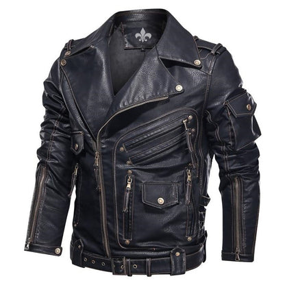Veste en cuir de buffle pour homme – robuste, élégante et durable