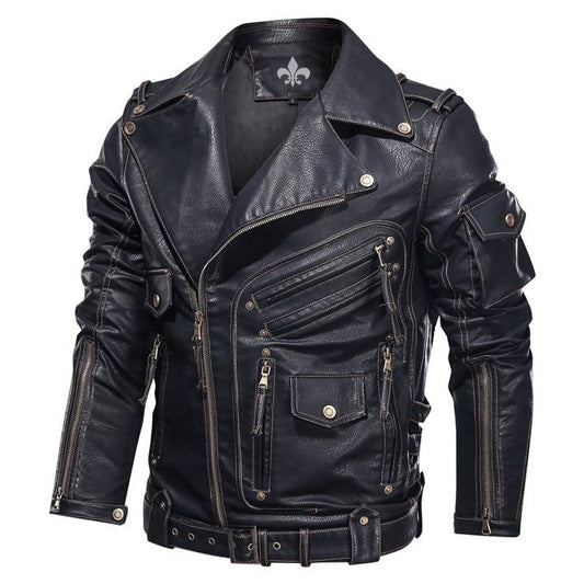 Veste en cuir de buffle pour homme – robuste, élégante et durable