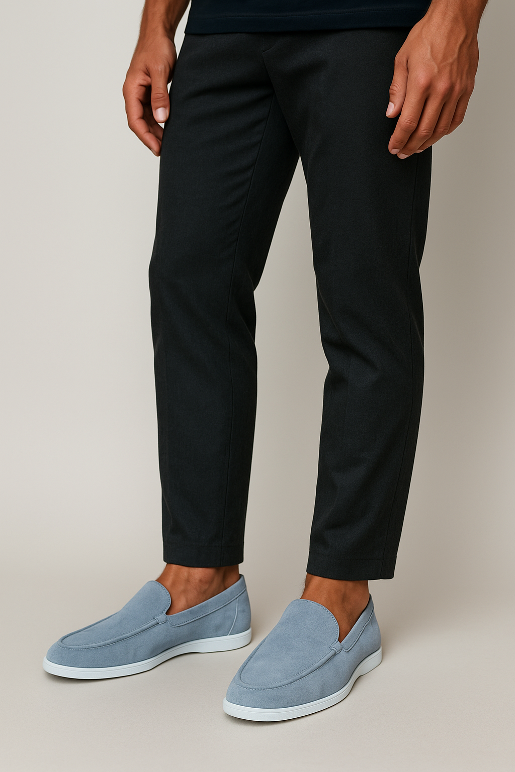 Mocassins élégants en daim pour hommes