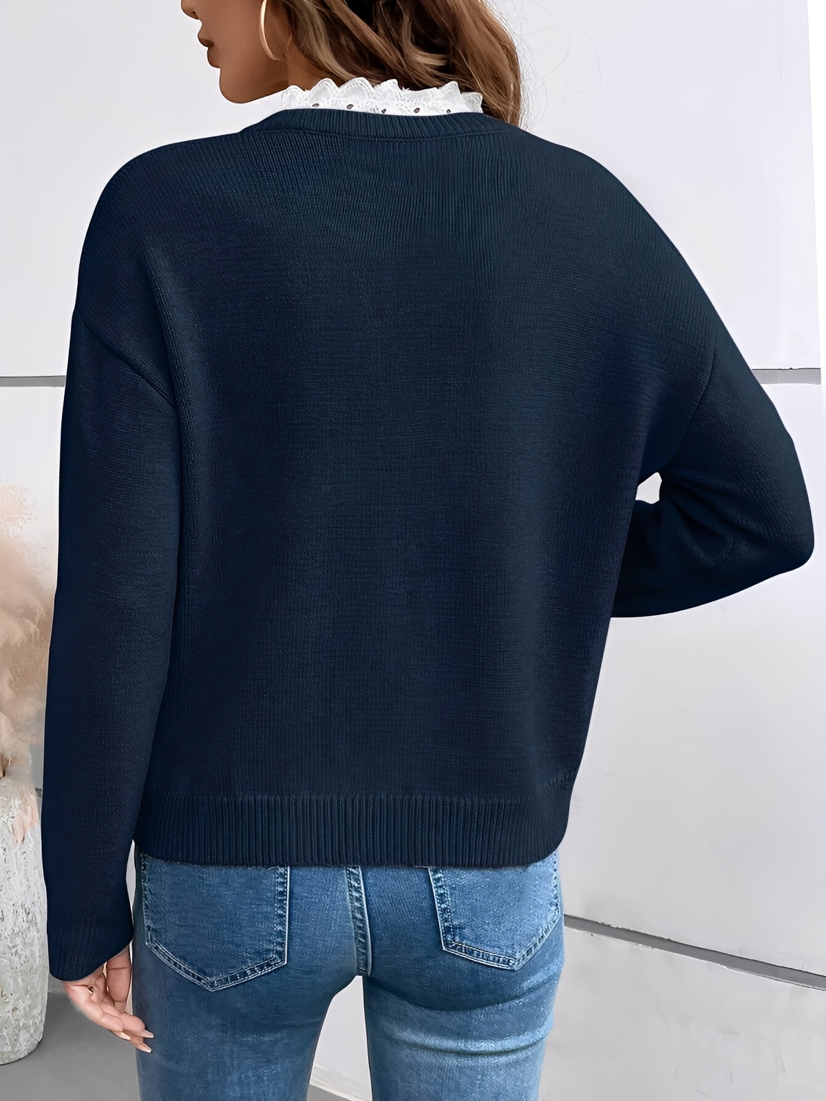Élégante blouse en dentelle pour femmes