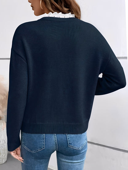 Élégante blouse en dentelle pour femmes