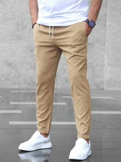 Pantalon Casual Premium Léger à Jambe Droite