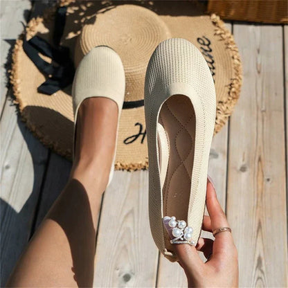 Chaussures à ajustement pratique pour femme, port fréquent