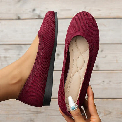 Chaussures à ajustement pratique pour femme, port fréquent