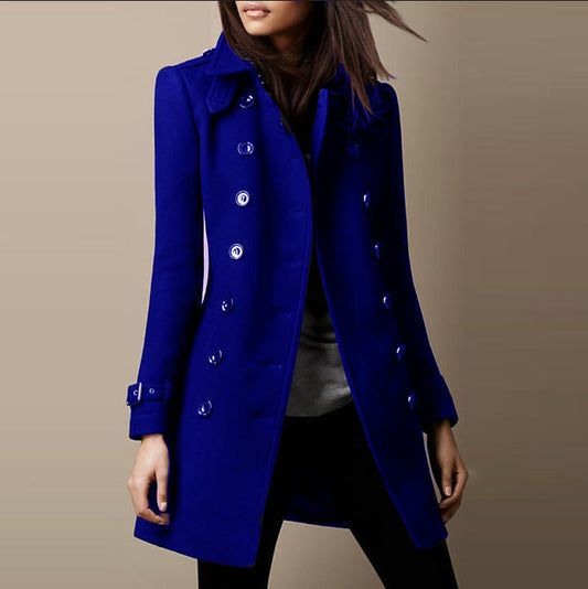 Manteau Long Élégant pour Femme – Style Moderne et Chic Quotidien