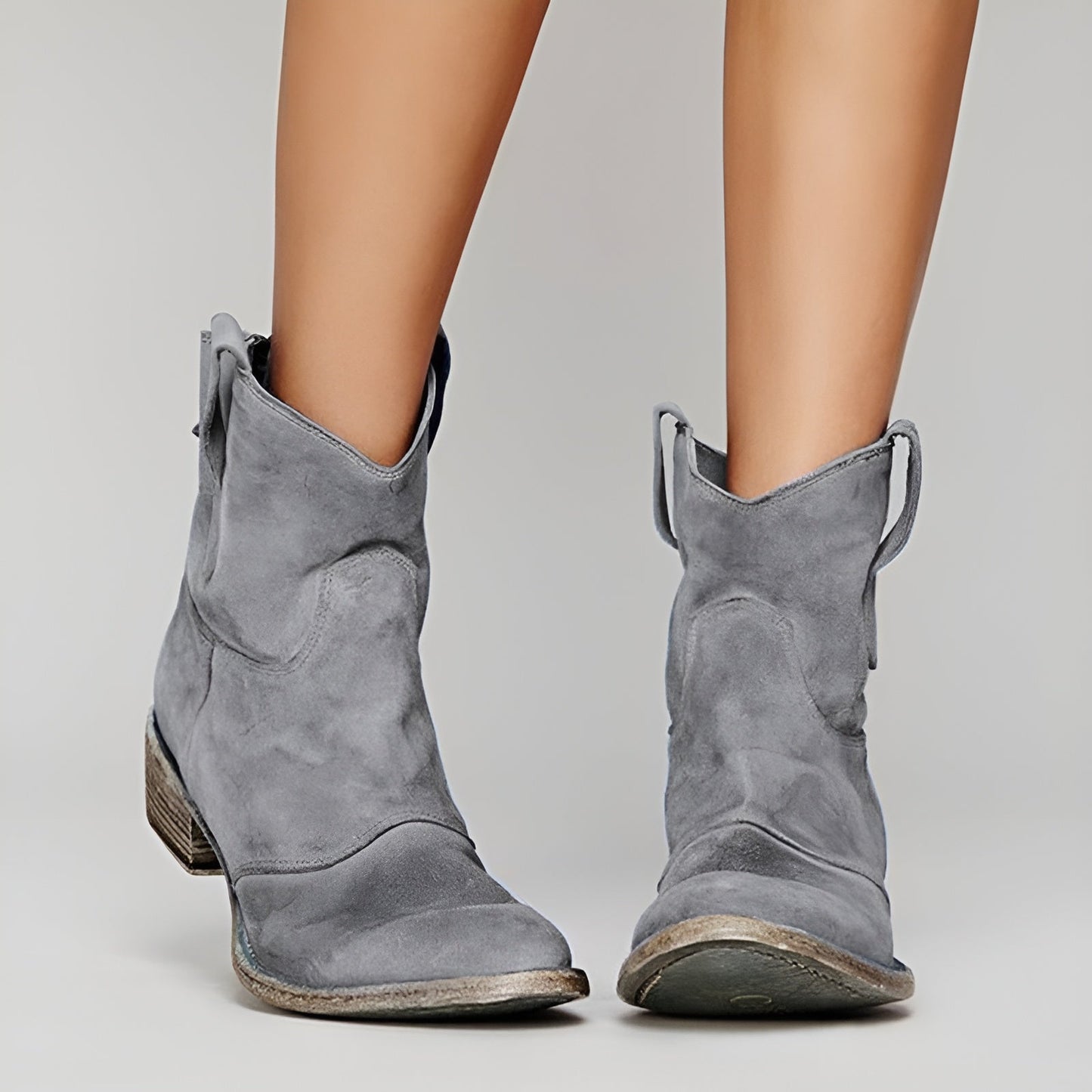 Bottines en daim intemporelles pour femmes