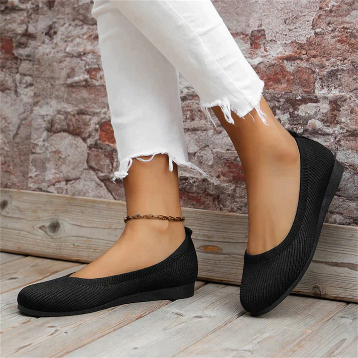 Chaussures à ajustement pratique pour femme, port fréquent