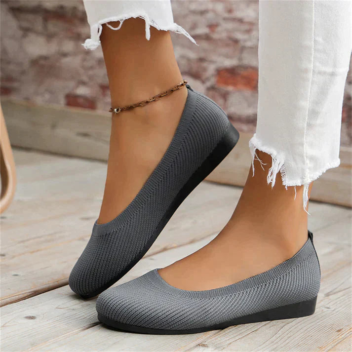 Chaussures à ajustement pratique pour femme, port fréquent