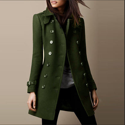 Manteau Long Élégant pour Femme – Style Moderne et Chic Quotidien
