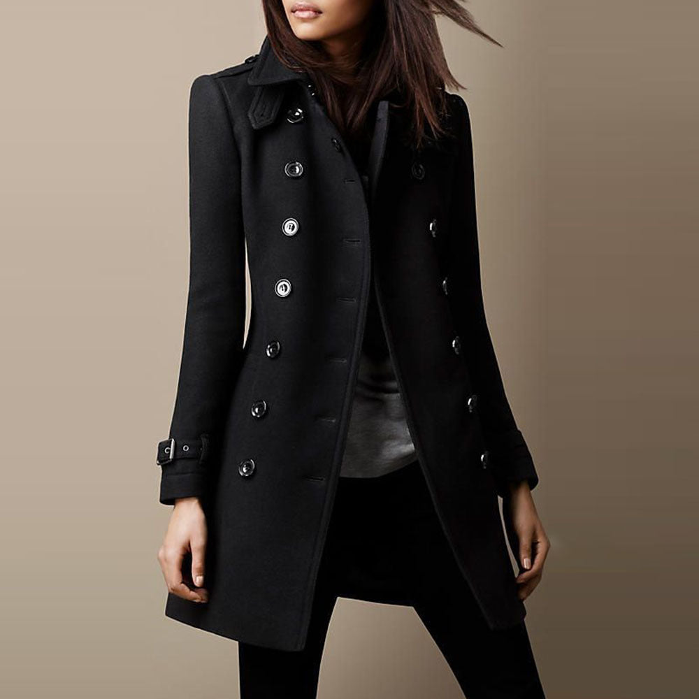Manteau Long Élégant pour Femme – Style Moderne et Chic Quotidien