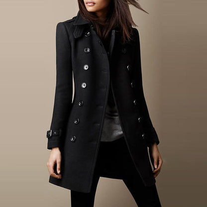 Manteau Long Élégant pour Femme – Style Moderne et Chic Quotidien