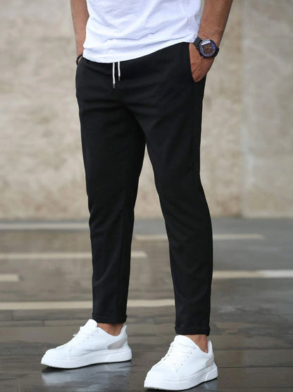 Pantalon Casual Premium Léger à Jambe Droite