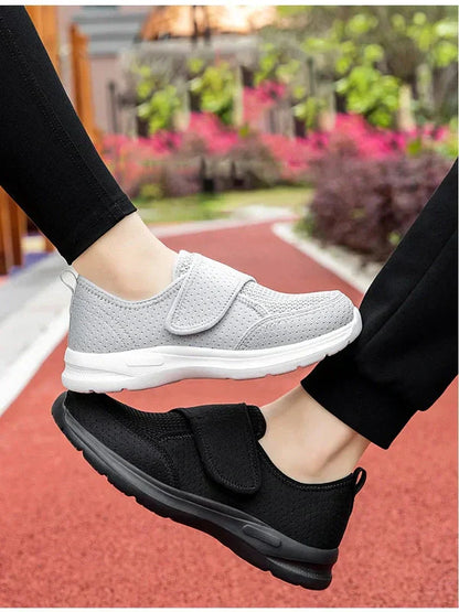 Chaussures de Marche Orthopédiques Extra-Larges – Confort pour Pieds Gonflés et Semelles Sensibles