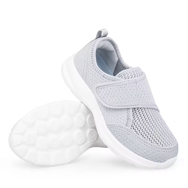 Chaussures de Marche Orthopédiques Extra-Larges – Confort pour Pieds Gonflés et Semelles Sensibles