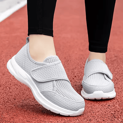 Chaussures de Marche Orthopédiques Extra-Larges – Confort pour Pieds Gonflés et Semelles Sensibles