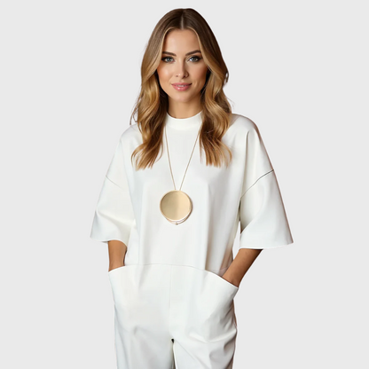 Salopette Élégante pour Femme – Coupe Ample et Confort Quotidien