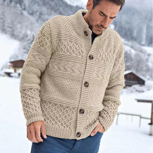Pull-over chaud pour hommes au conception élégant