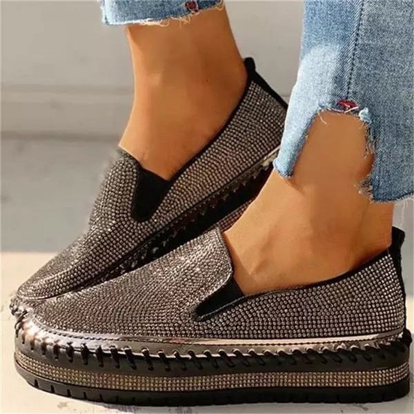 Chaussures femme à forme stable et surface structurée