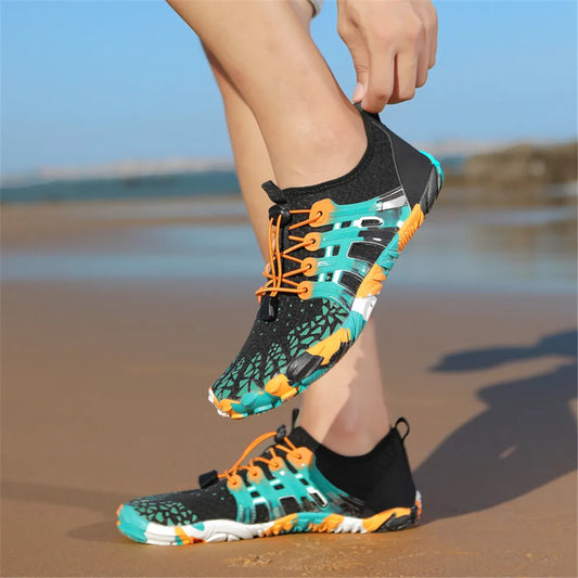 Chaussures unisexe adaptées aux activités aquatiques