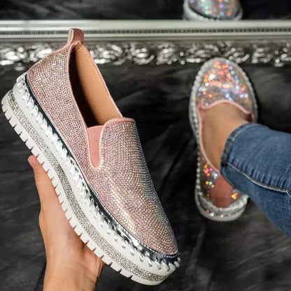 Chaussures femme à forme stable et surface structurée