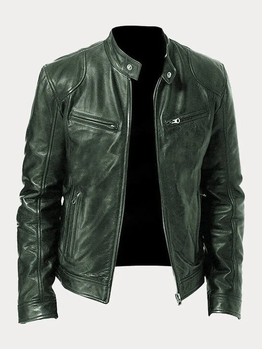 Veste cuir homme – Style décontracté et élégant