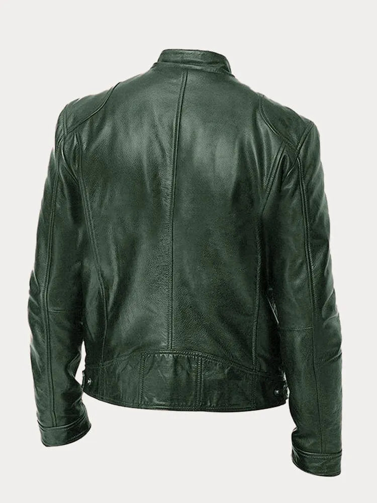 Veste cuir homme – Style décontracté et élégant