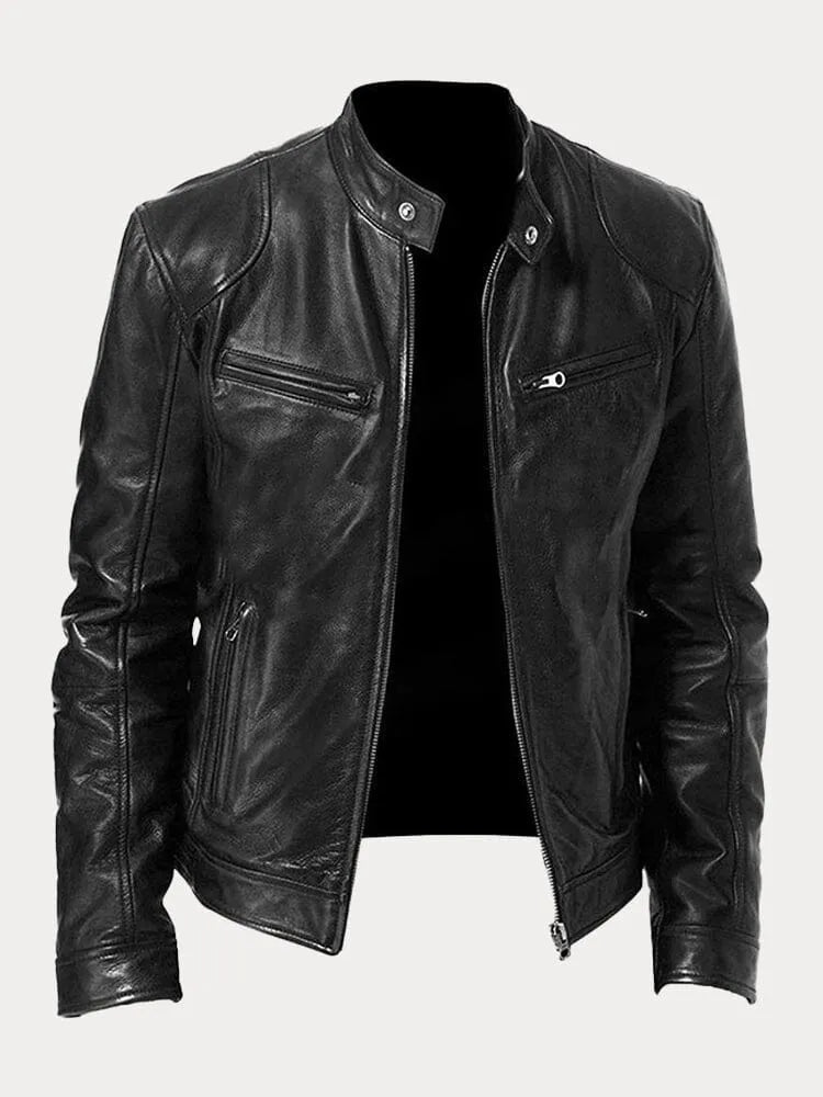 Veste cuir homme – Style décontracté et élégant