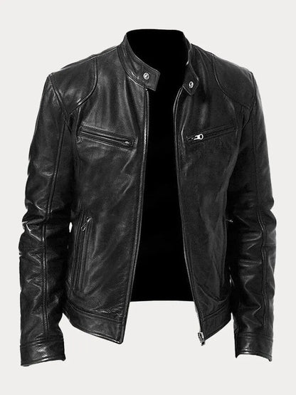 Veste cuir homme – Style décontracté et élégant