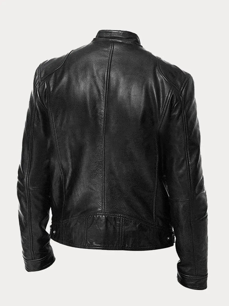 Veste cuir homme – Style décontracté et élégant