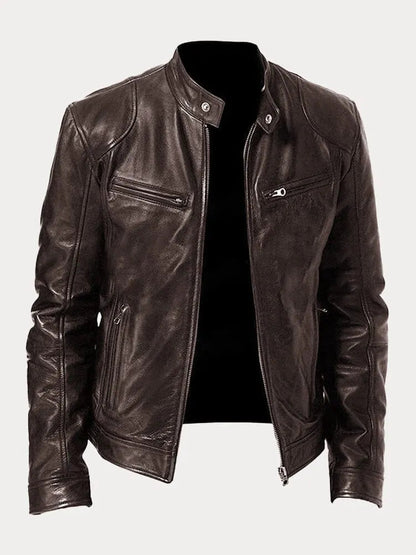 Veste cuir homme – Style décontracté et élégant