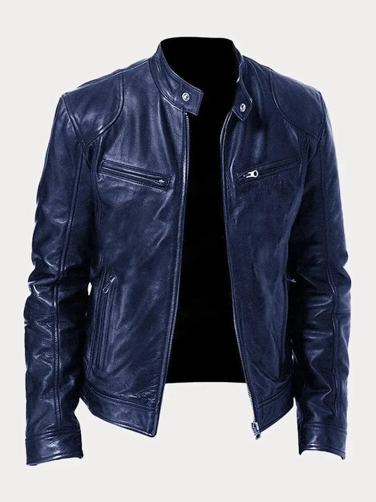 Veste cuir homme – Style décontracté et élégant