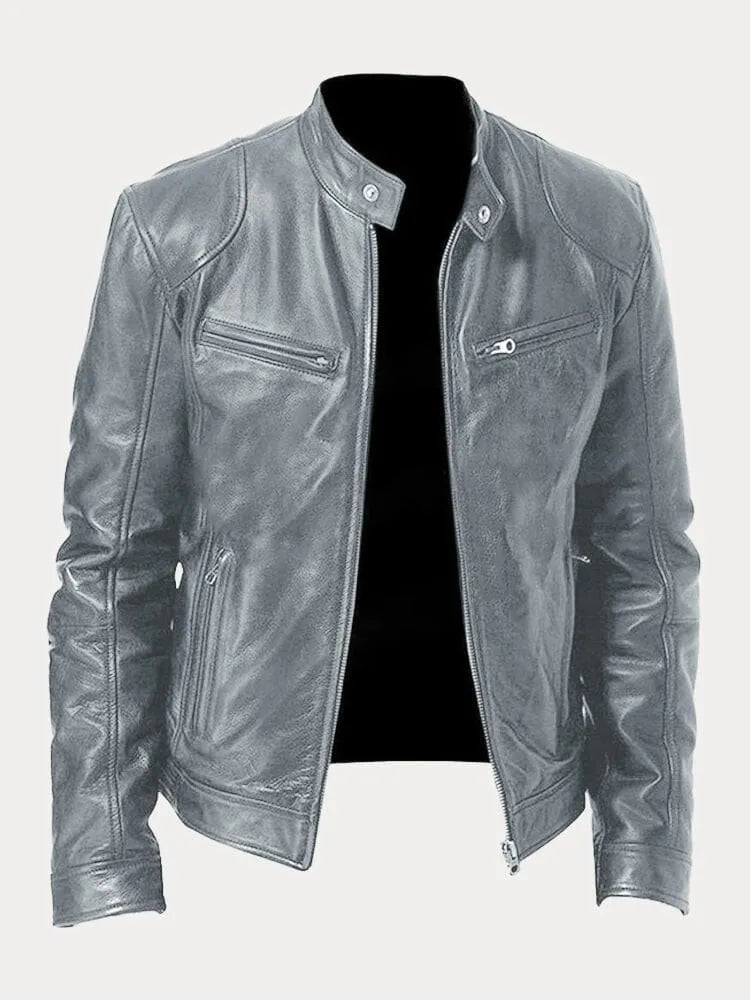 Veste cuir homme – Style décontracté et élégant