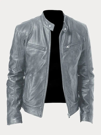 Veste cuir homme – Style décontracté et élégant