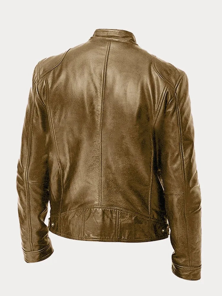 Veste cuir homme – Style décontracté et élégant
