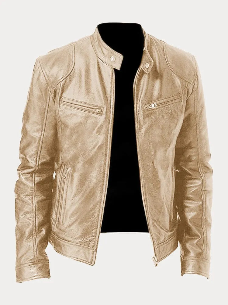 Veste cuir homme – Style décontracté et élégant