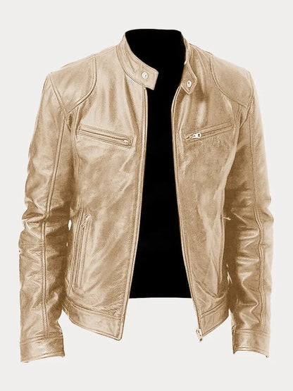 Veste cuir homme – Style décontracté et élégant