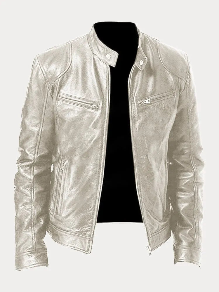 Veste cuir homme – Style décontracté et élégant