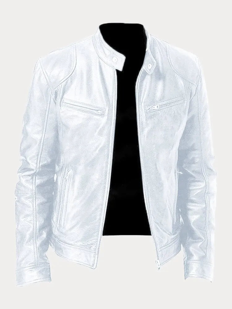 Veste cuir homme – Style décontracté et élégant