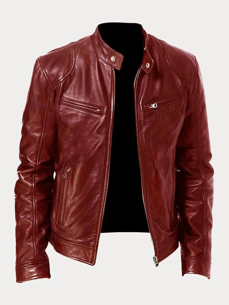 Veste cuir homme – Style décontracté et élégant