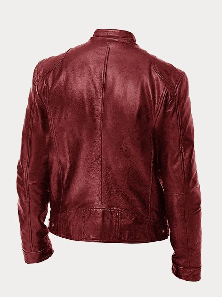 Veste cuir homme – Style décontracté et élégant