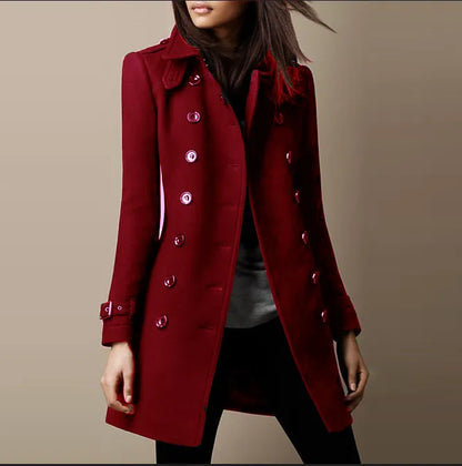 Manteau Long Élégant pour Femme – Style Moderne et Chic Quotidien