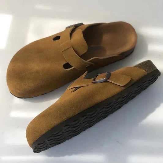 Sandales Boston Unisex en Cuir Premium – Style et Qualité en Un Seul Produit