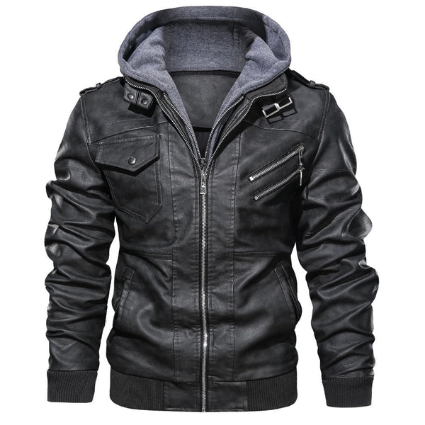 Veste en cuir homme – élégance et style
